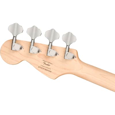 Squier Mini Precision Bass IL Black - 4-String Electric Bass image 4
