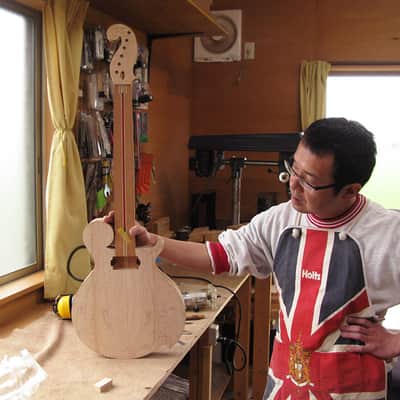 Vita Guitala's Hand-made, MIJ Electric Guitar Model Quinto #011 w/ OHSC - Japan image 7