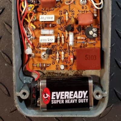 Thomas Organ Crybaby Fuzz Wah 1970's Black image 3