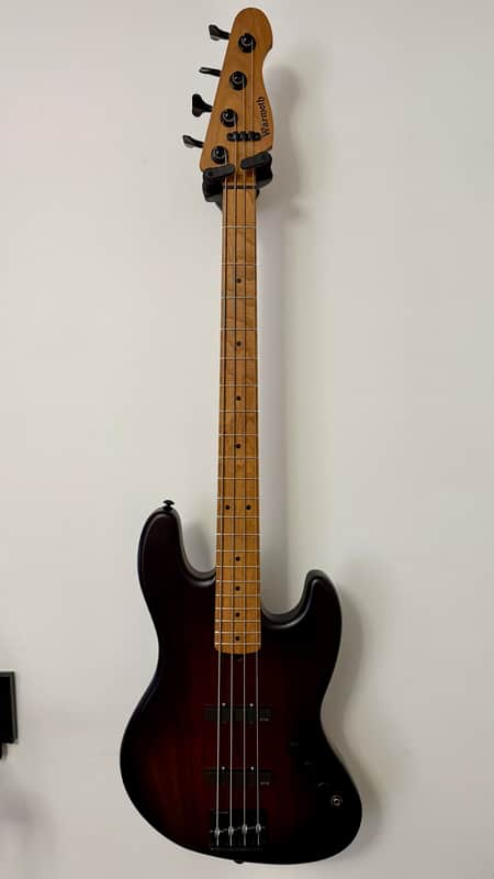 Warmoth J-Bass - Satin Tobacco Burst image 1