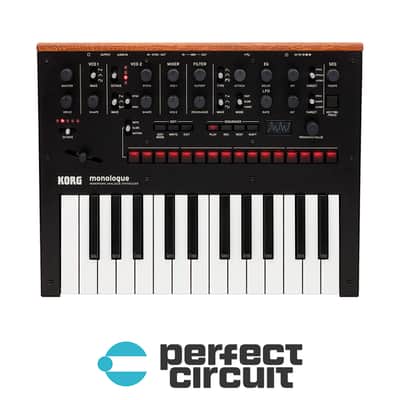 Korg Monologue Analog Keyboard Synthesizer (Black)