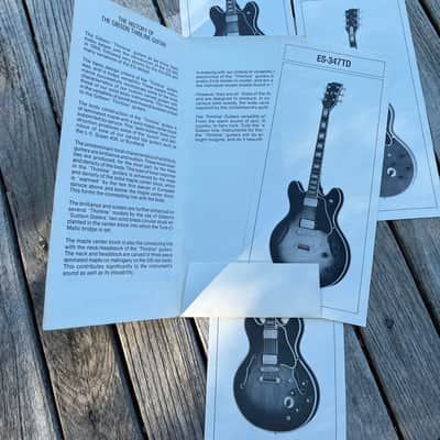 Gibson Owners manual 1981 memorabilia case candy image 2