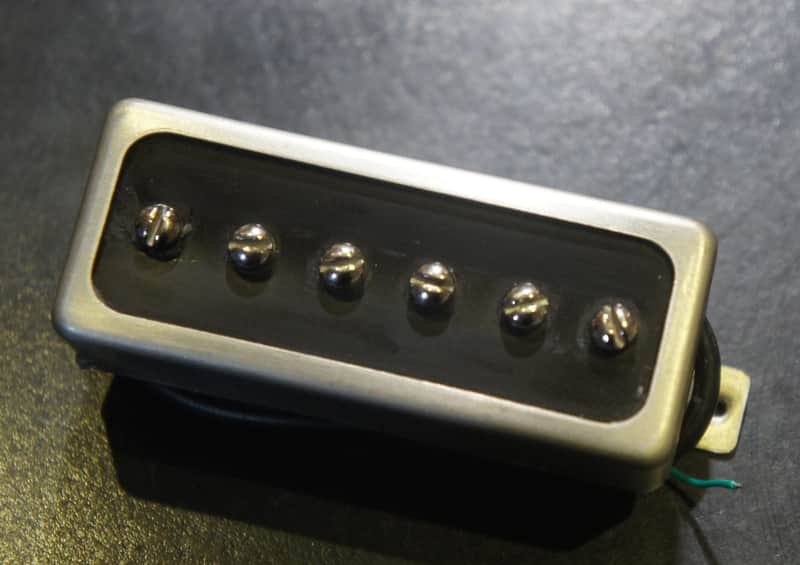 D'Urbano Magnetics TUXEDO NOISELESS MINI P90 PICKUP Nickel image 1