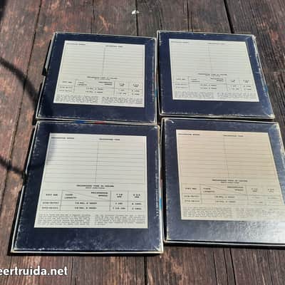 4x Ampex reels + tape image 4
