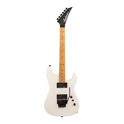 Jackson Pro Origins 1985 San Dimas SD1 HH MPL Electric Guitar with Maple Fingerboard Alder Body Jackson J90-C Bridge and J-50N Pickups (Snow White) image 1