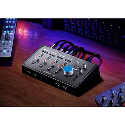 Solid State Logic SSL 12 USB Audio Interface 2024 - BLACK image 1