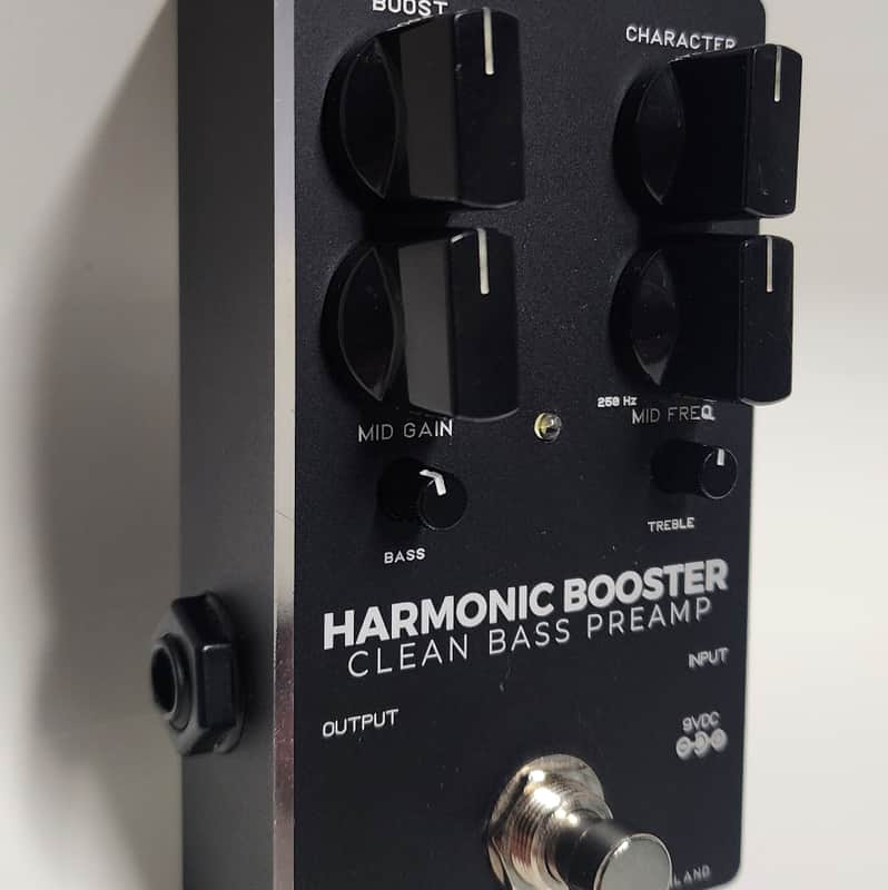 Darkglass Electronics Harmonic Booster Clean Bass Preamp 2019 - Present - Black image 1