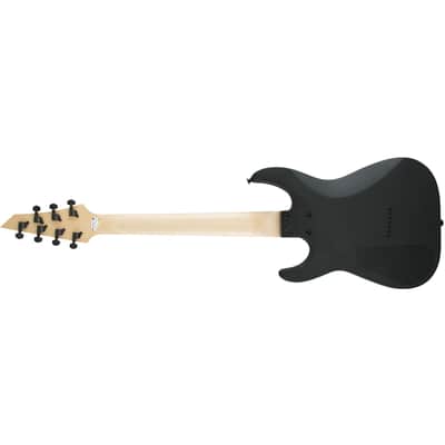 Jackson JS22-7 Dinky Arch Top DKA HT, Amaranth Fingerboard, Satin Black image 3