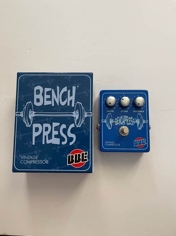 BBE Sound Bench Press Vintage Compressor Benchpress Guitar Effect Pedal + Box image 1