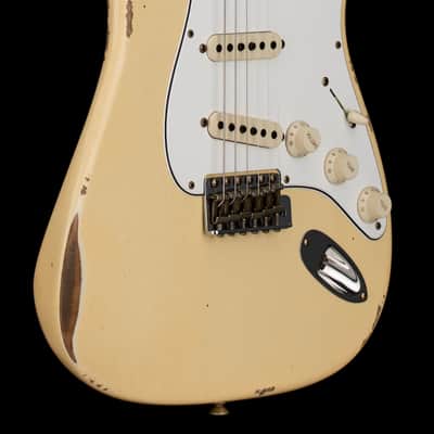 Fender Custom Shop Empire 59 Transition Stratocaster Relic - Aged Vintage White #19335 image 6