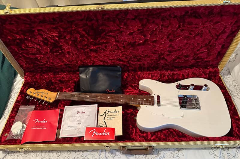 Fender Jimmy Page Mirror Telecaster 2019 - White Blonde