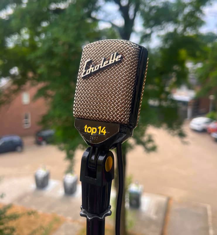SERVICED 1950's Echolette Top 14 dynamic microphone (AKG D14) Bild 1
