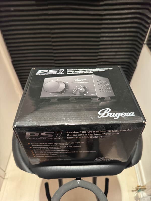 Bugera PS1 Power Soak 100-Watt Attenuator 2010s - Black image 1