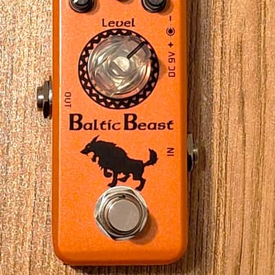 Movall Audio : Baltic Beast Overdrive mini pedal - a DOD YJM308 clone, 2020s image 1