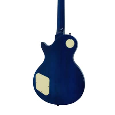 Electric Guitar Les Paul Shape Blue Sunburst Right Handed LP Clearance Deal Limited Offer Bargain image 3