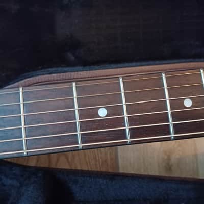 1999 Washburn   D-10Q Dreadnough - Quilted Sunburst image 10