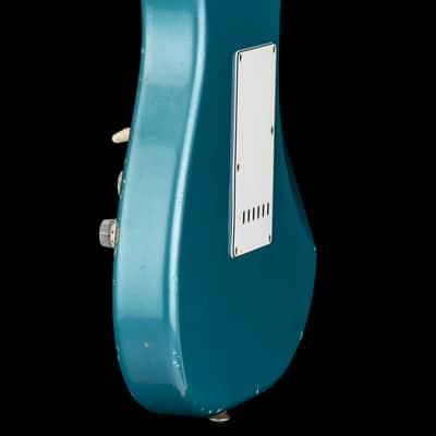 John Cruz Custom Guitars Crossville ST - Time Capsule Gulfstream Blue Metallic #60522 image 9