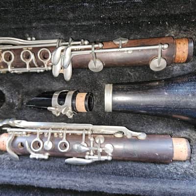 Leblanc Normandy 10 Wood Soprano Clarinet, France, with case, Good Condition image 6