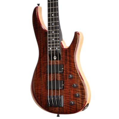 Reverb 3 -Day Sale! G.Gould Graphite GGi4 Bass Highly Figured Walnut Decadence - #1258 - 8.2 pounds image 6