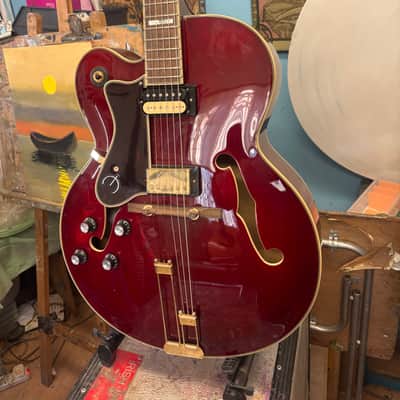 Epiphone Broadway with Laurel Fretboard Left-Handed 2025 Wine Red image 1