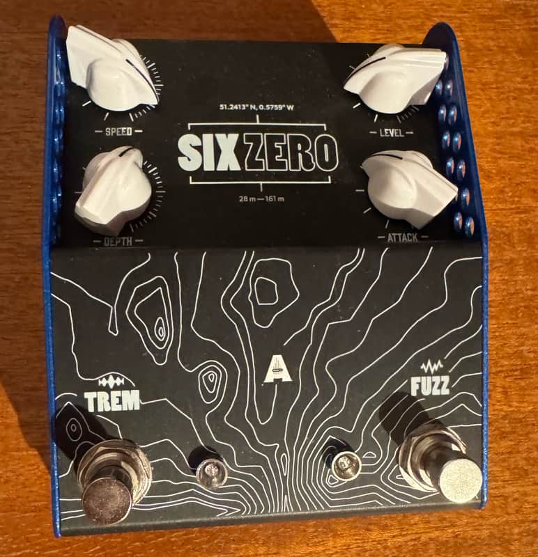ThorpyFX Six Zero Andertons 60th Anniversary 2024 - Black / Blue image 1