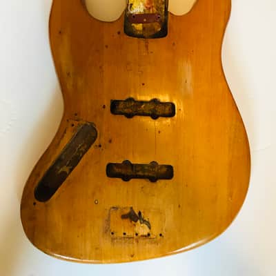 Fender Jazz Bass Lefty Body 1965 - 1969 Natural Refin FINAL PRICE DROP! Priced to sell ! image 1