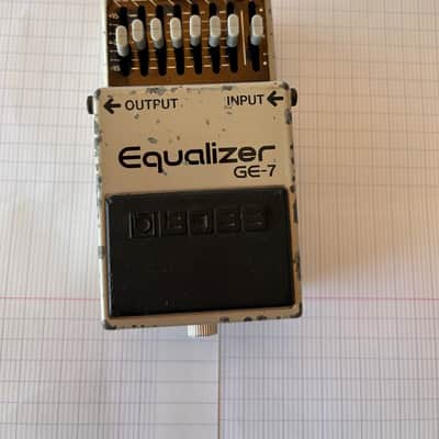 Boss GE-7 Equalizer (Black Label)Made in Japan 1985 SN619700 in Good Condition image 2