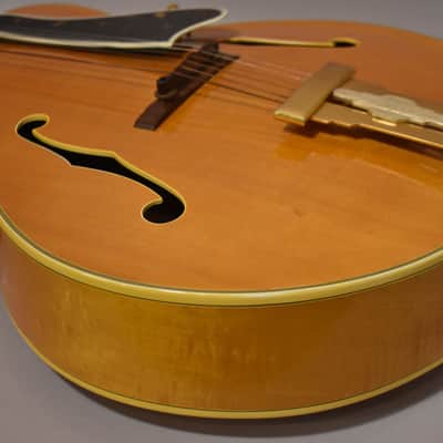 1962 Gibson L-5CN Cutaway Archtop Acoustic Guitar Natural Finish w/OHSC image 10