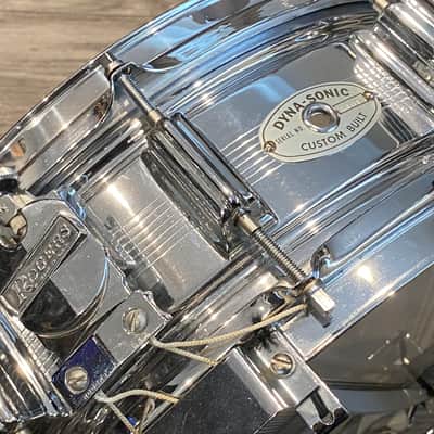 Rogers 7-Line 5x14 Vintage Dynasonic Snare Drum image 5