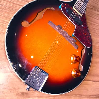 Mandolin 8 String Stunning Vintage Sunburst by Samick Greg Bennett WITH Pickup! image 4