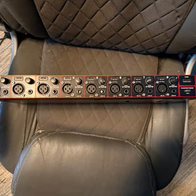 Behringer Ultragain Digital ADA8200 8-Channel Mic Preamp with AD/DA Converter 2013 - Present - Black / Red image 2