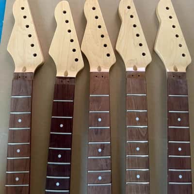 Reverse Head Electric Guitar Neck, 22-Frets image 5