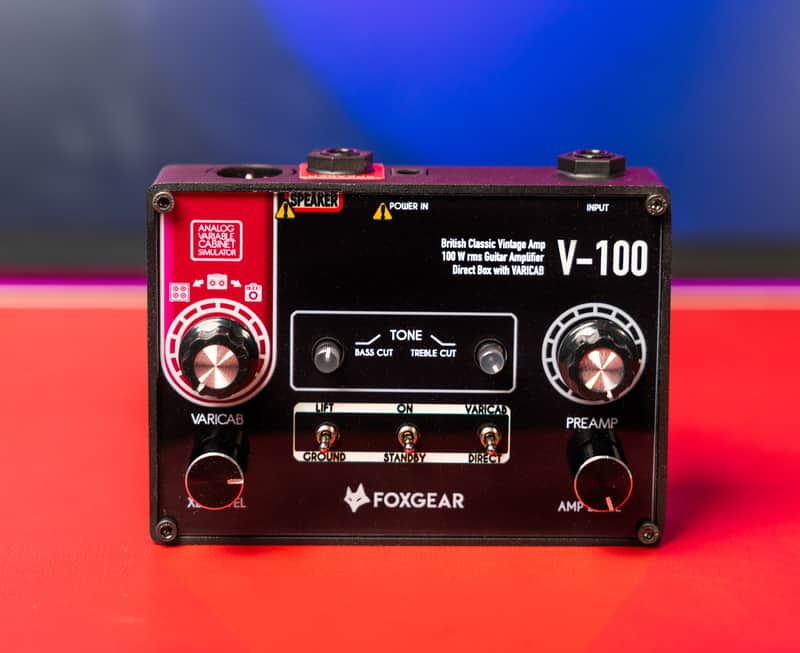 *NEW* Foxgear V-100 100W British Classic Vintage Amp in Pedal image 1