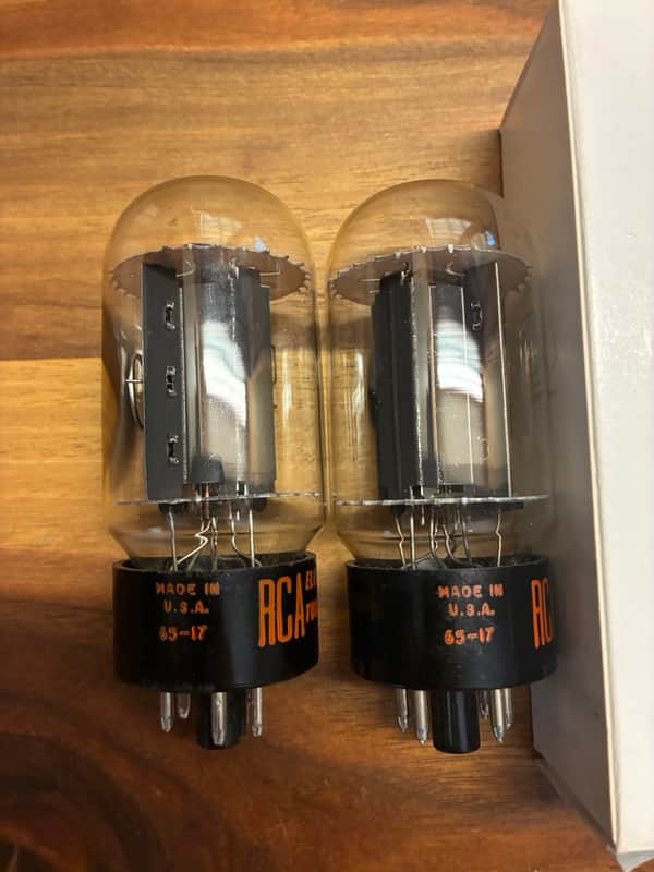 RCA 6L6GC Black Plate