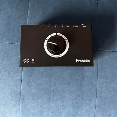 Franklin Audio SS-6, 6 channel Stereo DI for hardware Synths