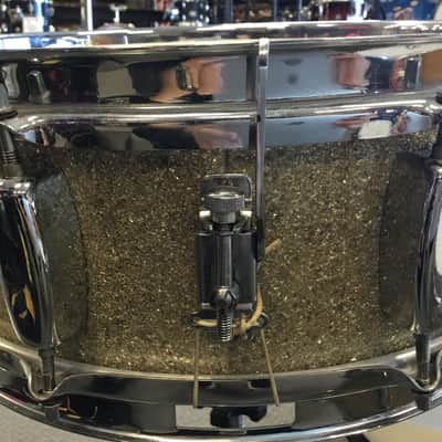 Rogers Vintage Holiday Eagle Badge Drum Shells 4 Piece - Aged Silver Sparkle image 18