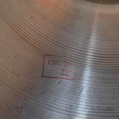 Tosco 22" Swish – Rotocasting – 2480g – Extremely Dynamic, Rare Italian Cymbal image 5