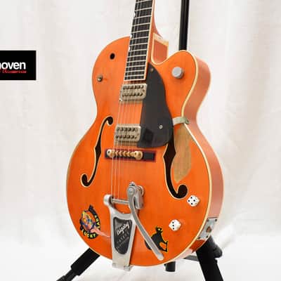 Gretsch Custom Shop Master Built G6120SSC Brian Setzer Tribute 2007 - Vintage Orange image 1