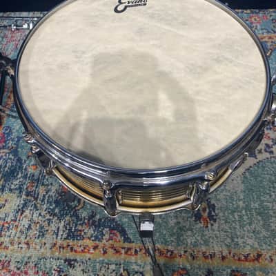 Slingerland - 5.5x14" No. 140 Artist Brass Snare Drum, 1985–1989, Lacquered Brass image 14