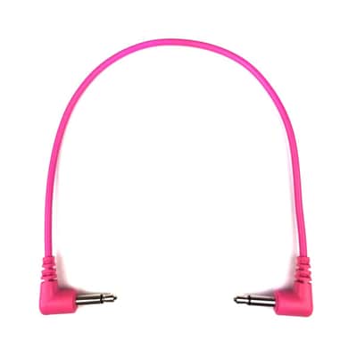 Tendrils Cables Right Angled Eurorack Patch Cable (20cm - Magenta) 6 Pack image 1