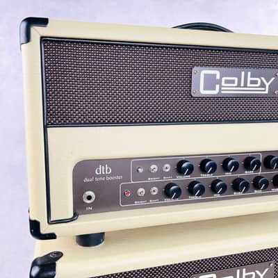 Colby DTB50 Dual Tone Booster Guitar Head & 1x12" Cabinet 2010s - Blonde image 3