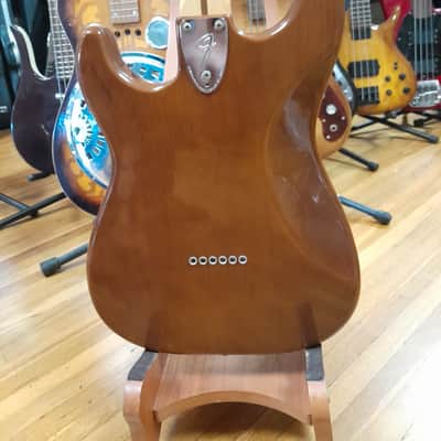 Fender Stratocaster with 3-Bolt Neck, Maple Fretboard-1977 - Walnut (Mocha) image 5