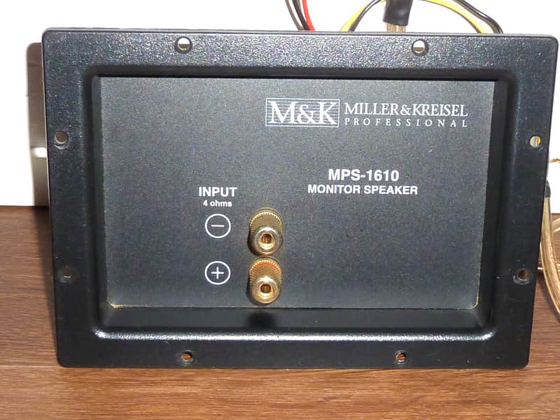 SINGLE MILLER & KREISEL M&K PROFESSIONAL MPS-1610 MONITOR 2 WAY CROSSOVER/X'OVER image 1
