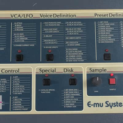 E-mu systems Emulator II Vintage 8-Bit Sampler Synthesizer in Good condition image 18