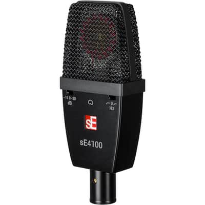 sE Electronics sE4100 Large Diaphragm Microphone Cardioid Pattern with Shockmount (Open Box) image 4