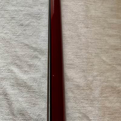NS Design WAVc 5 String Full Size Electric Upright Bass 2025 - Transparent Red image 9