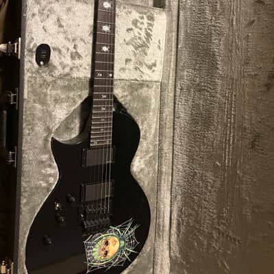 ESP LTD KH-3 Kirk Hammett Signature Spider Left-Handed 2021 - Black with Spider Graphic image 8