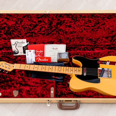 2019 Fender American Original ‘50s Telecaster Vintage Reissue Butterscotch, Near-Mint w/ Tweed Case, COA, Tags image 23