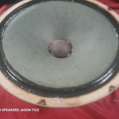 12"ALNICO SPEAKER 16 OHMS HEMPOPOTAMUS HEMP FIBER CONE 1940s EMERSON BASED HEMPO HBRID PMR SPEAKERS image 8