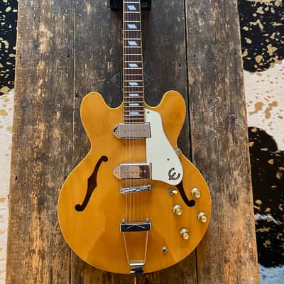 Epiphone 2004 Casino Electric Guitar Gloss Natural Finish Peerless Factory Korea w/ OHSC image 7